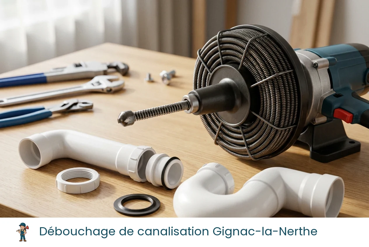 Débouchage de canalisation à Gignac-la-Nerthe