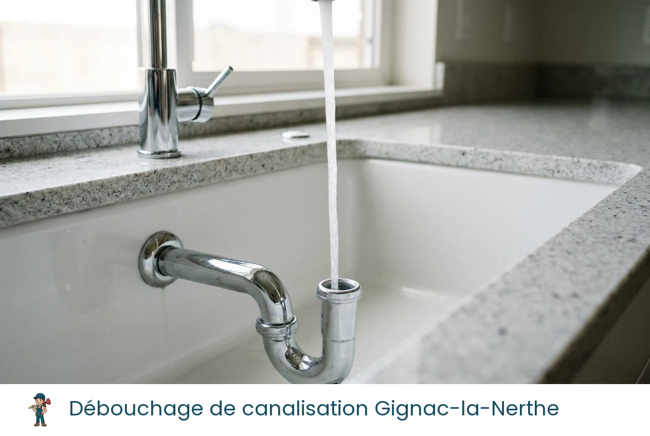 Débouchage de canalisation à Gignac-la-Nerthe