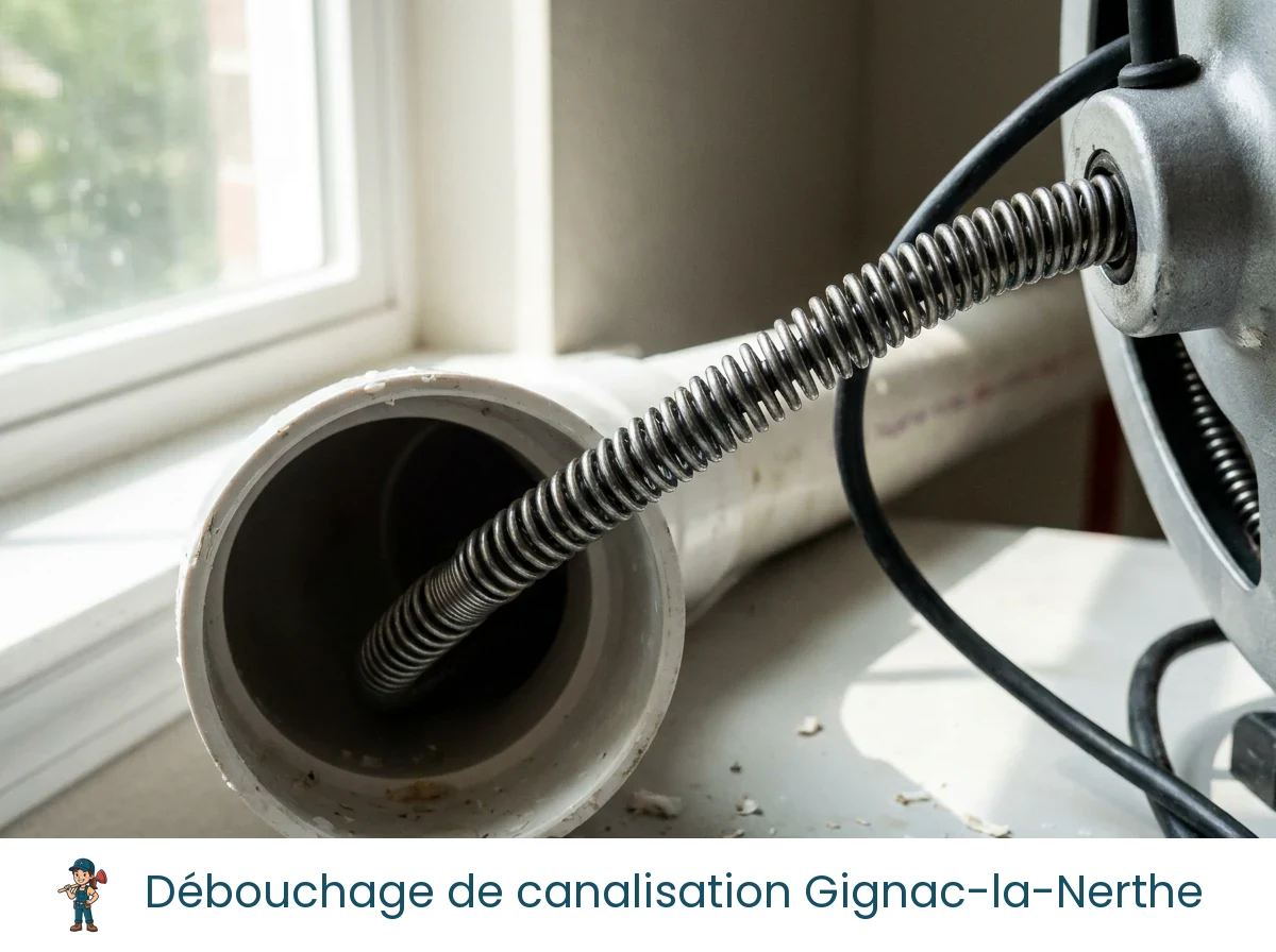 Débouchage de canalisation à Gignac-la-Nerthe