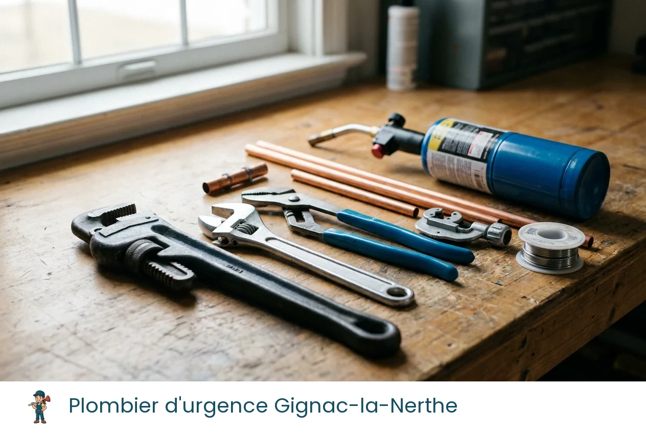 Plombier d'urgence à Gignac-la-Nerthe