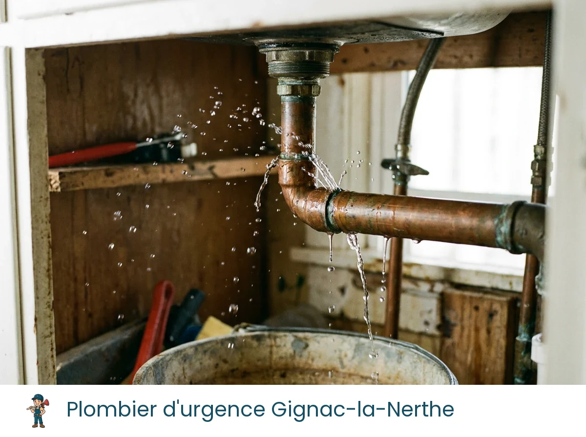 Plombier d'urgence à Gignac-la-Nerthe