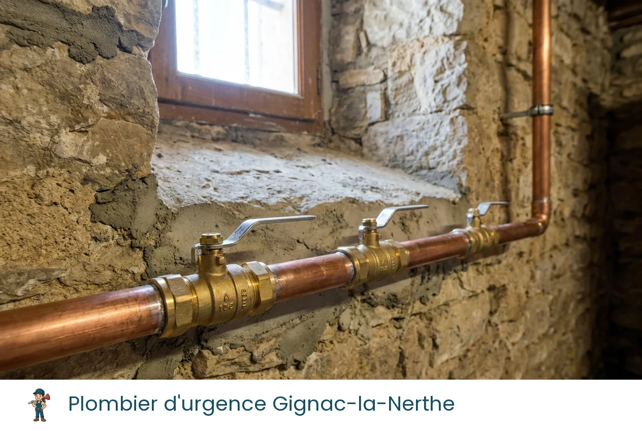 Plombier d'urgence à Gignac-la-Nerthe
