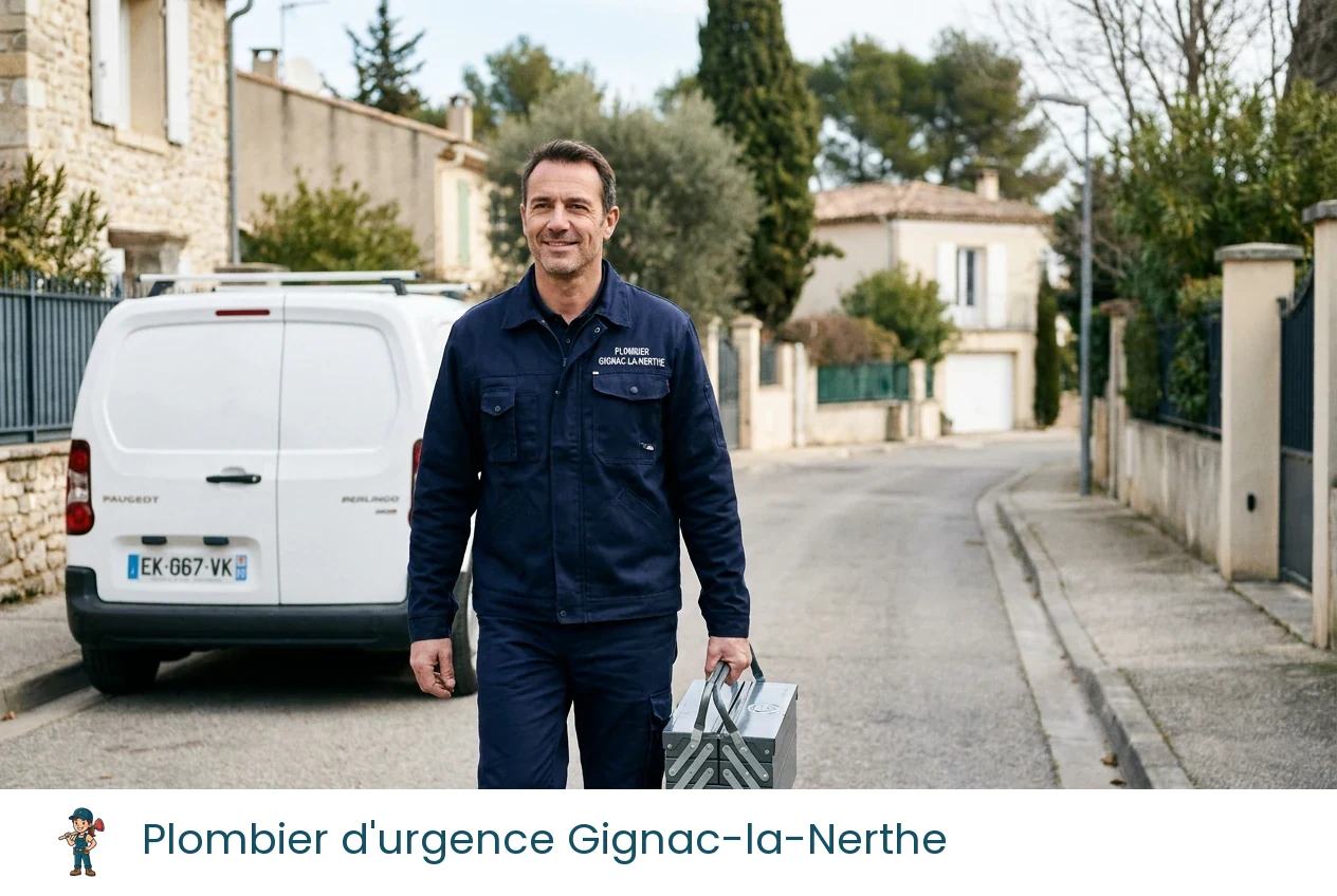 Plombier d'urgence à Gignac-la-Nerthe