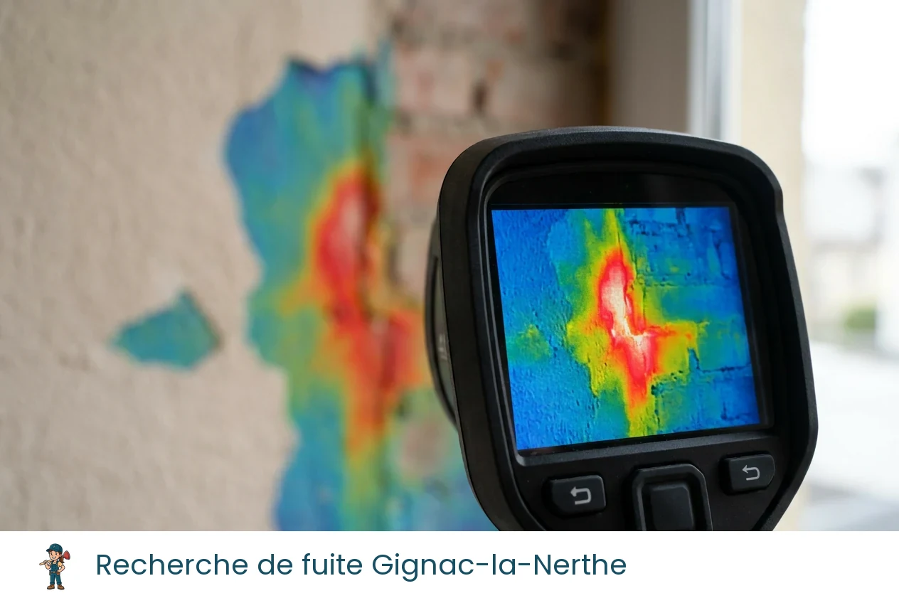 Recherche de fuite à Gignac-la-Nerthe
