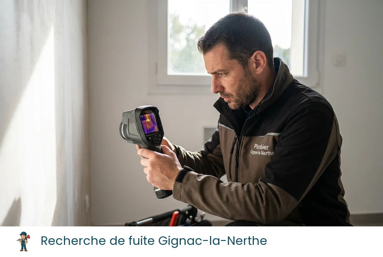 Recherche de fuite à Gignac-la-Nerthe