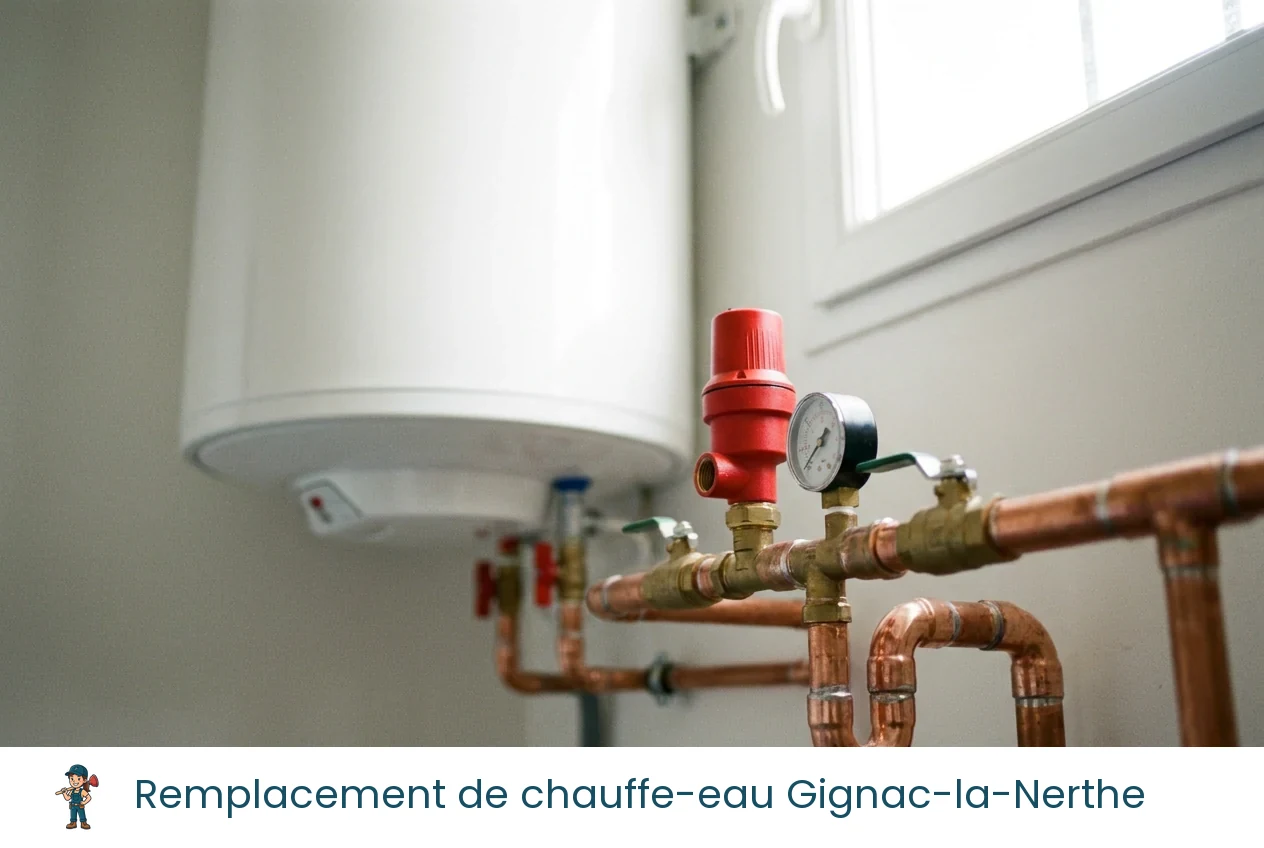 Remplacement de chauffe-eau à Gignac-la-Nerthe