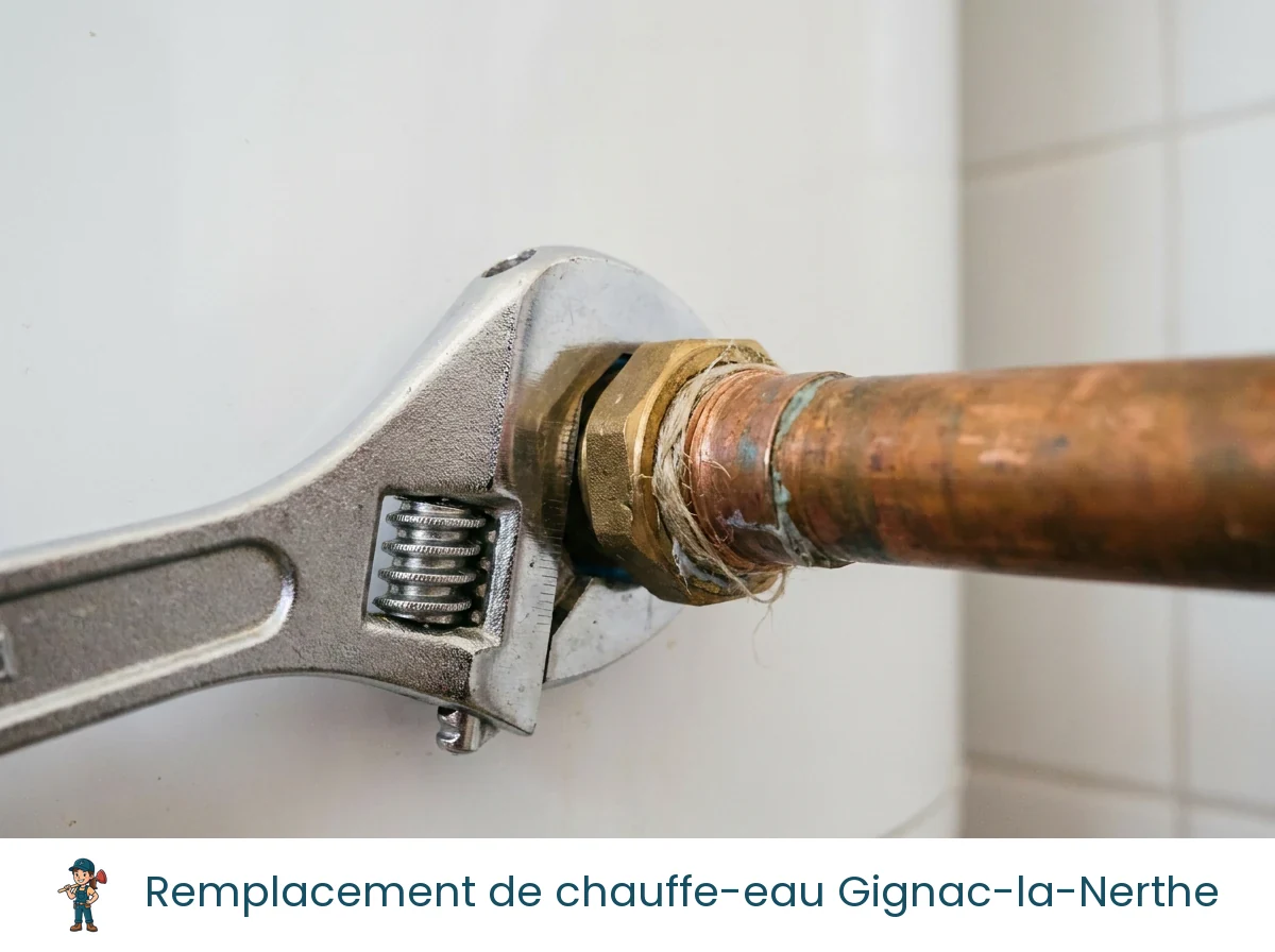 Remplacement de chauffe-eau à Gignac-la-Nerthe
