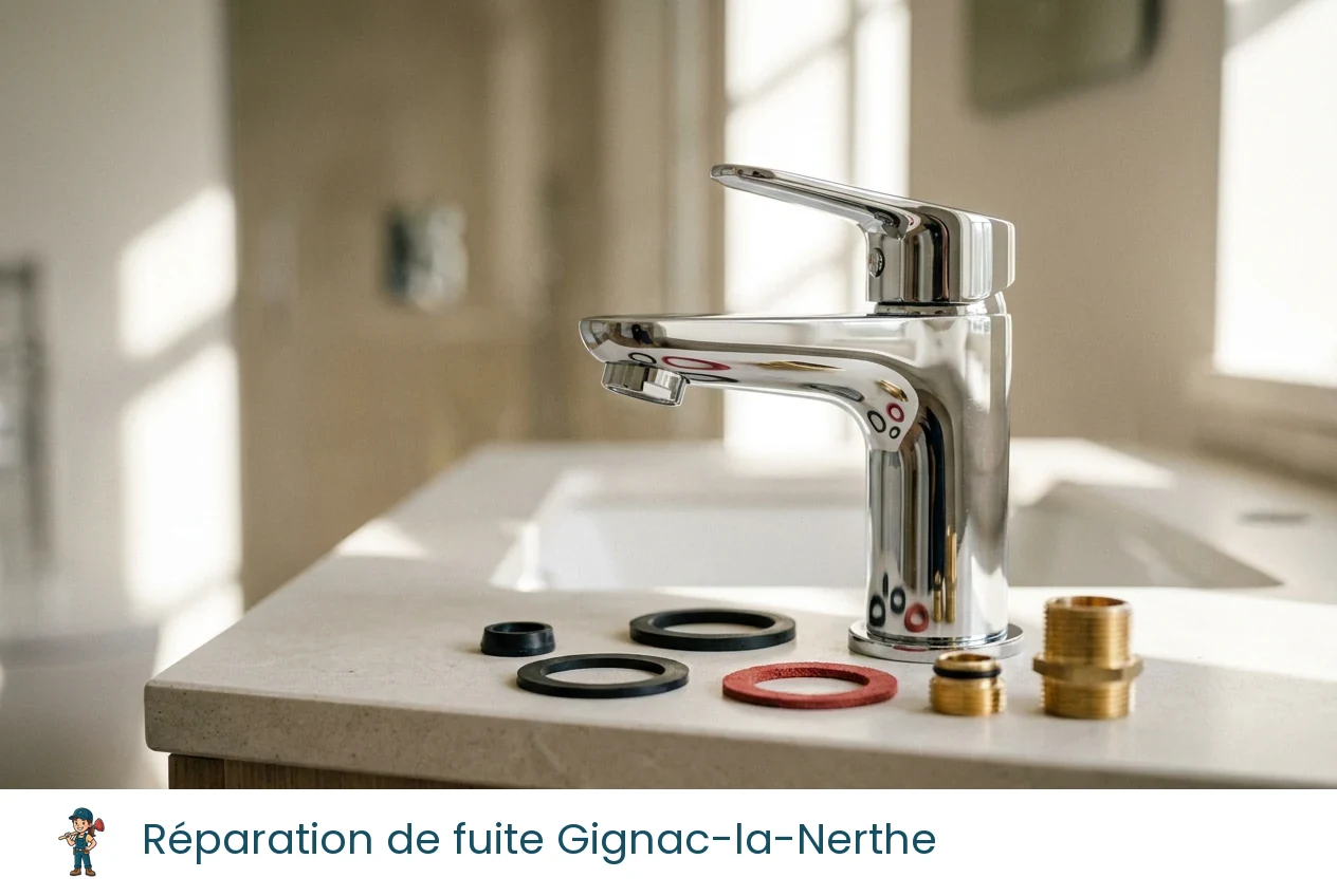Réparation de fuite à Gignac-la-Nerthe