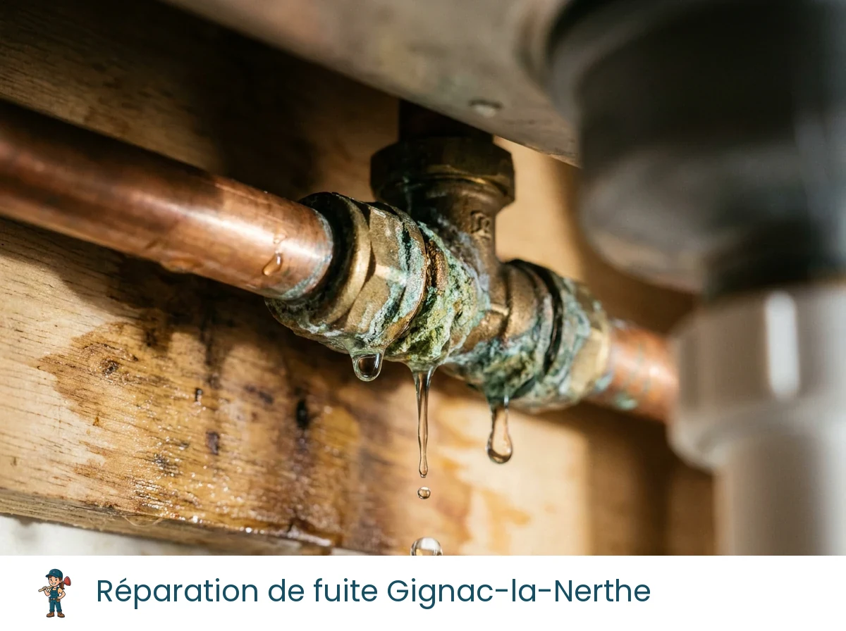 Réparation de fuite à Gignac-la-Nerthe