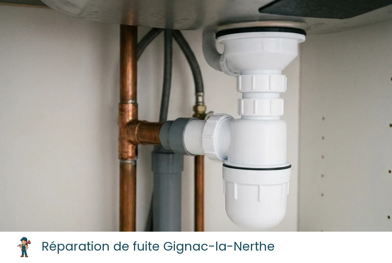 Réparation de fuite à Gignac-la-Nerthe